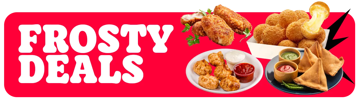 FROSTY DEALS banner