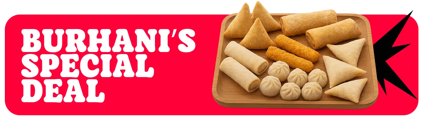 BURHANI’S SPECIAL DEAL banner