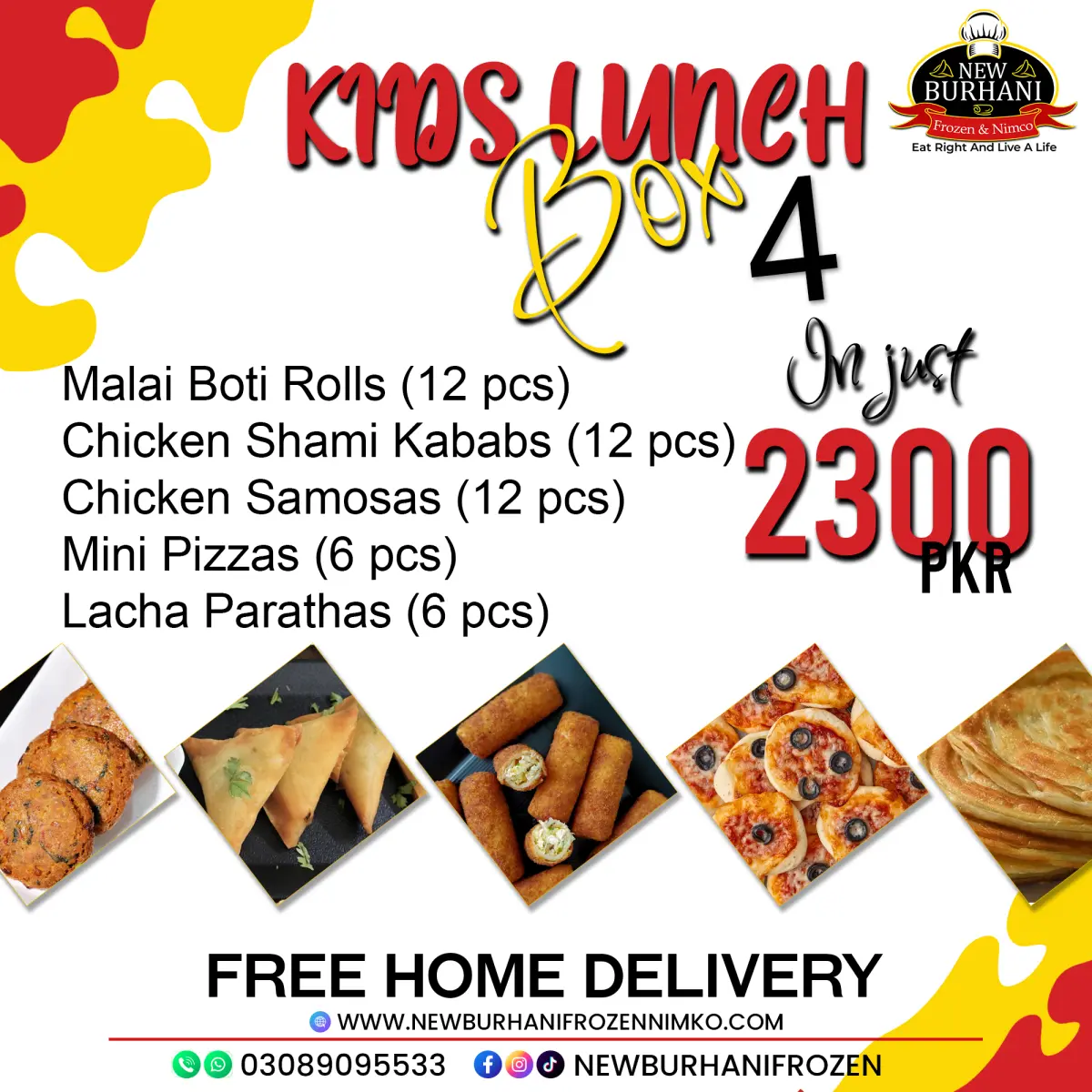 KIDS LUNCH BOX #4