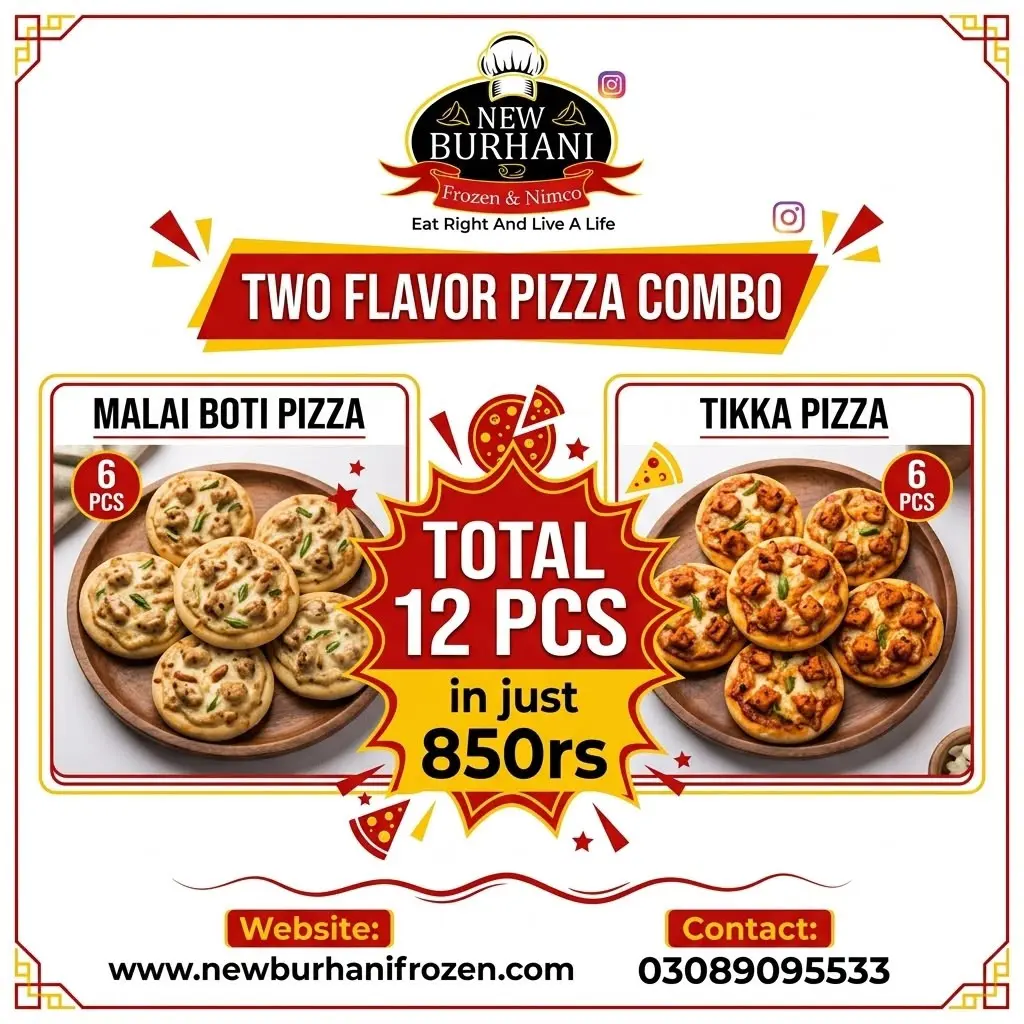 Two Flavor Pizza Combo
